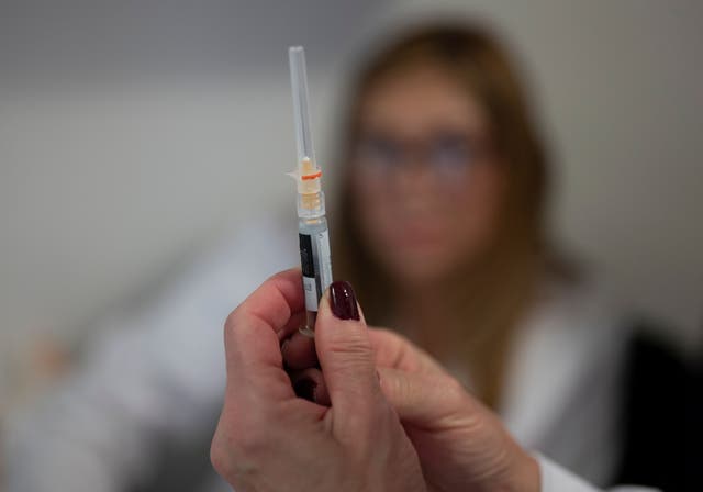<p>Pediatrician Ivonne Paez prepares a dose of the Nonavalent Recombinant Human Papillomavirus (HPV) vaccineused in the prevention of certain strains of the virus, in Caracas on April 28, 2023</p>