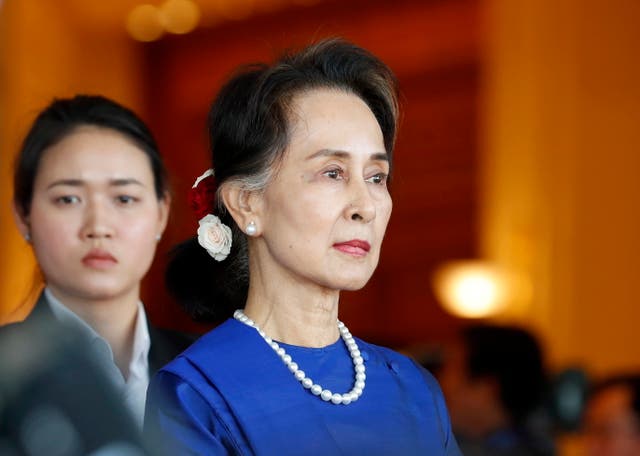 <p>Aung San Suu Kyi</p>