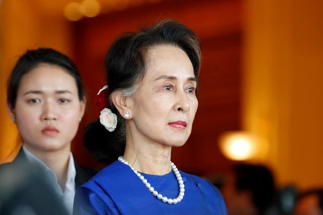 <p>Aung San Suu Kyi</p>