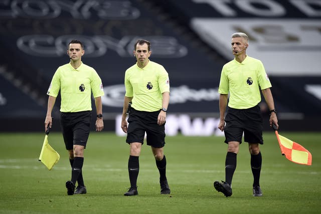 Referees could be replaced by robots in the future, according to an artificial intelligence expert (Daniel Leal-Olivas/PA)