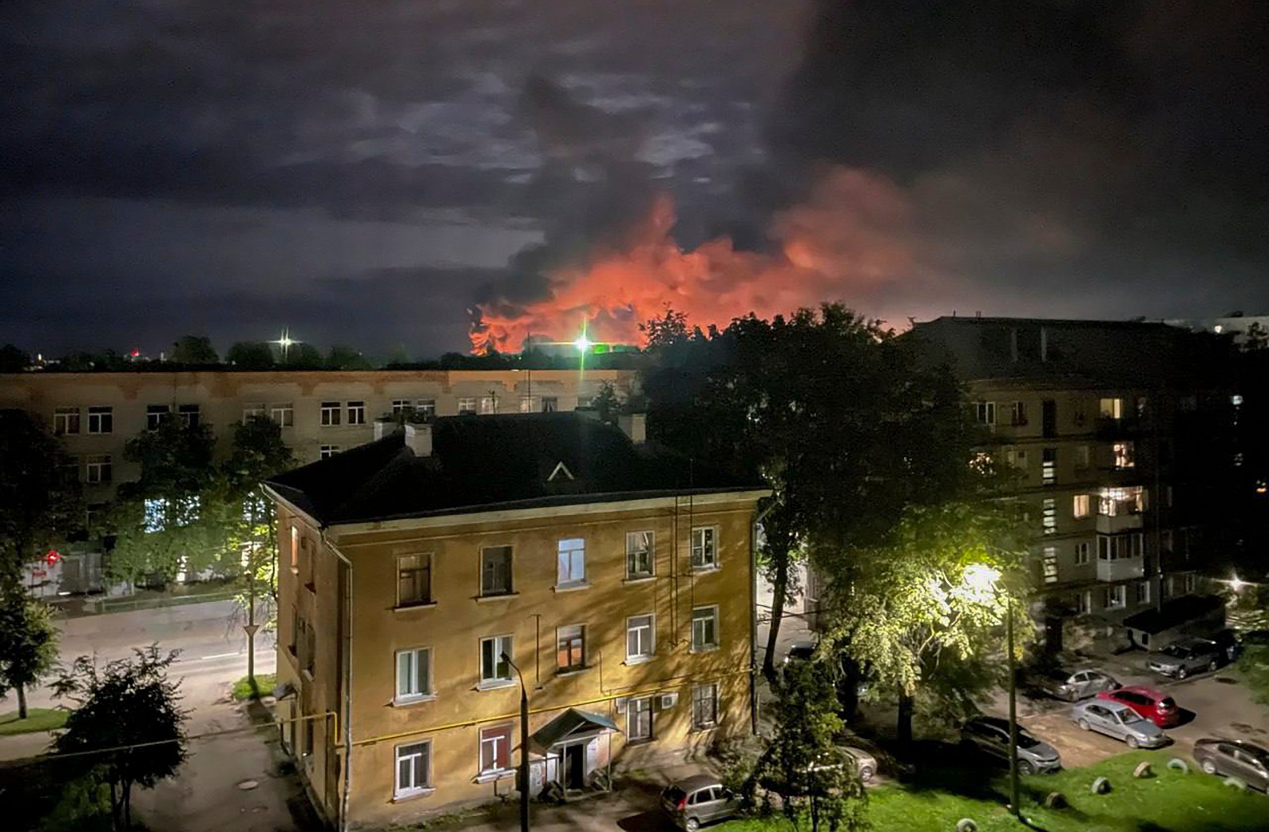 Apparent Ukrainian drone strikes have hit at least six regions deep inside Russia
