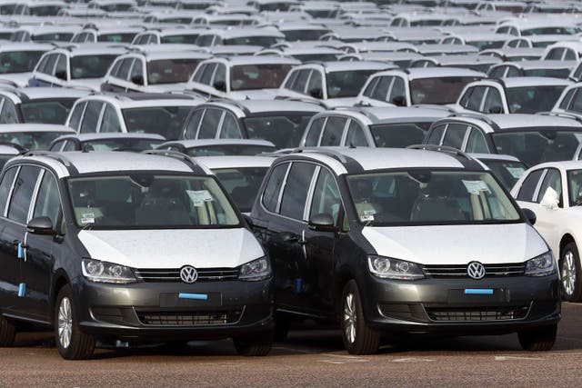 The new car market grew 24.4% in August, the Society of Motor Manufacturers and Traders said (Gareth Fuller/PA)