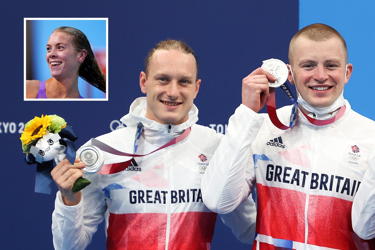 Olympic gold medalist Adam Peaty punched in face by GB teammate Luke Greenbank