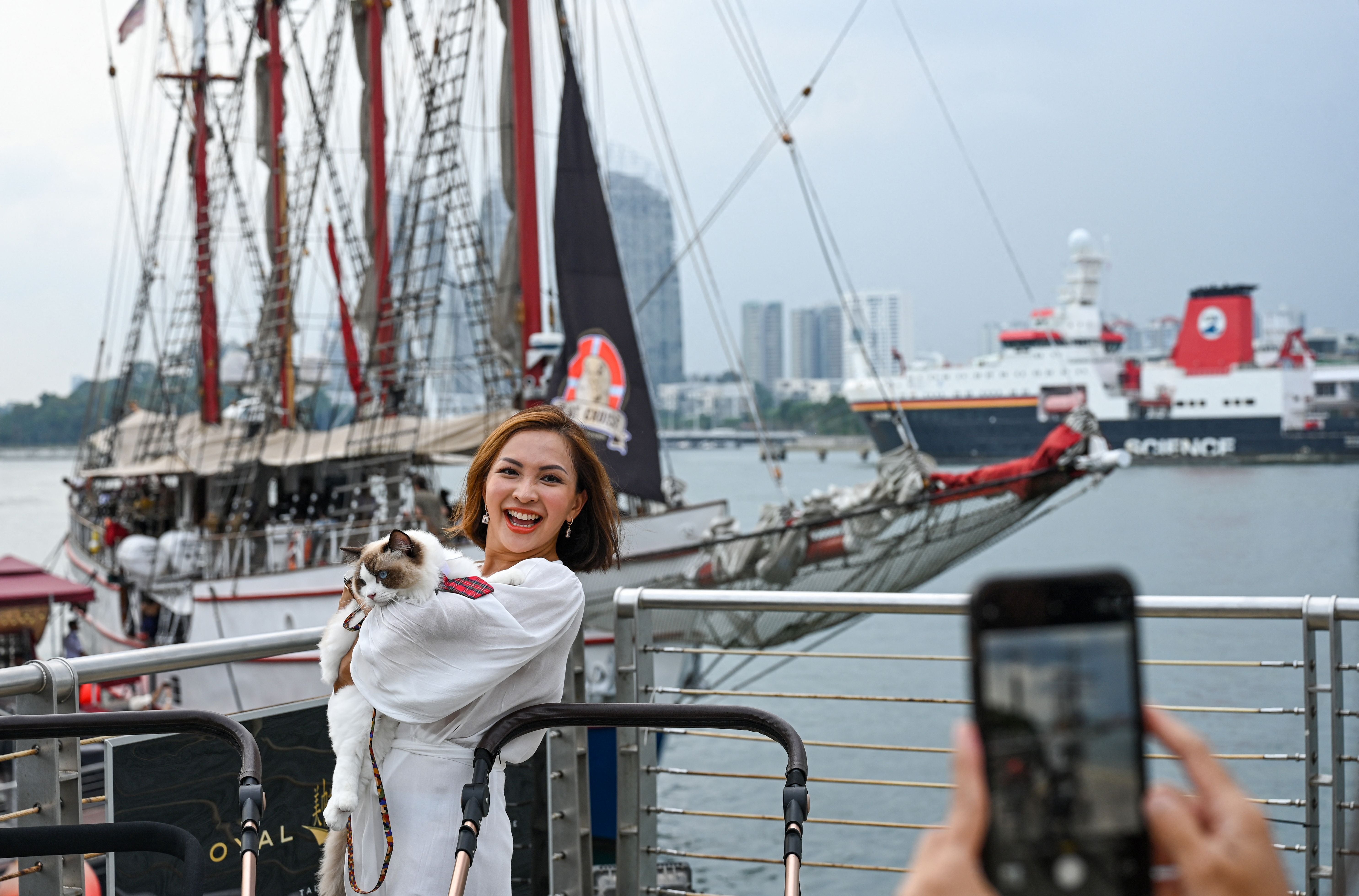 The worlds first cat cruise will depart from Sentosa, Singapore