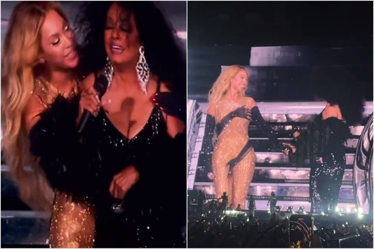 Beyonc&eacute; grows emotional as Diana Ross serenades her for 42nd birthday: &lsquo;There would be no me without you&rsquo;