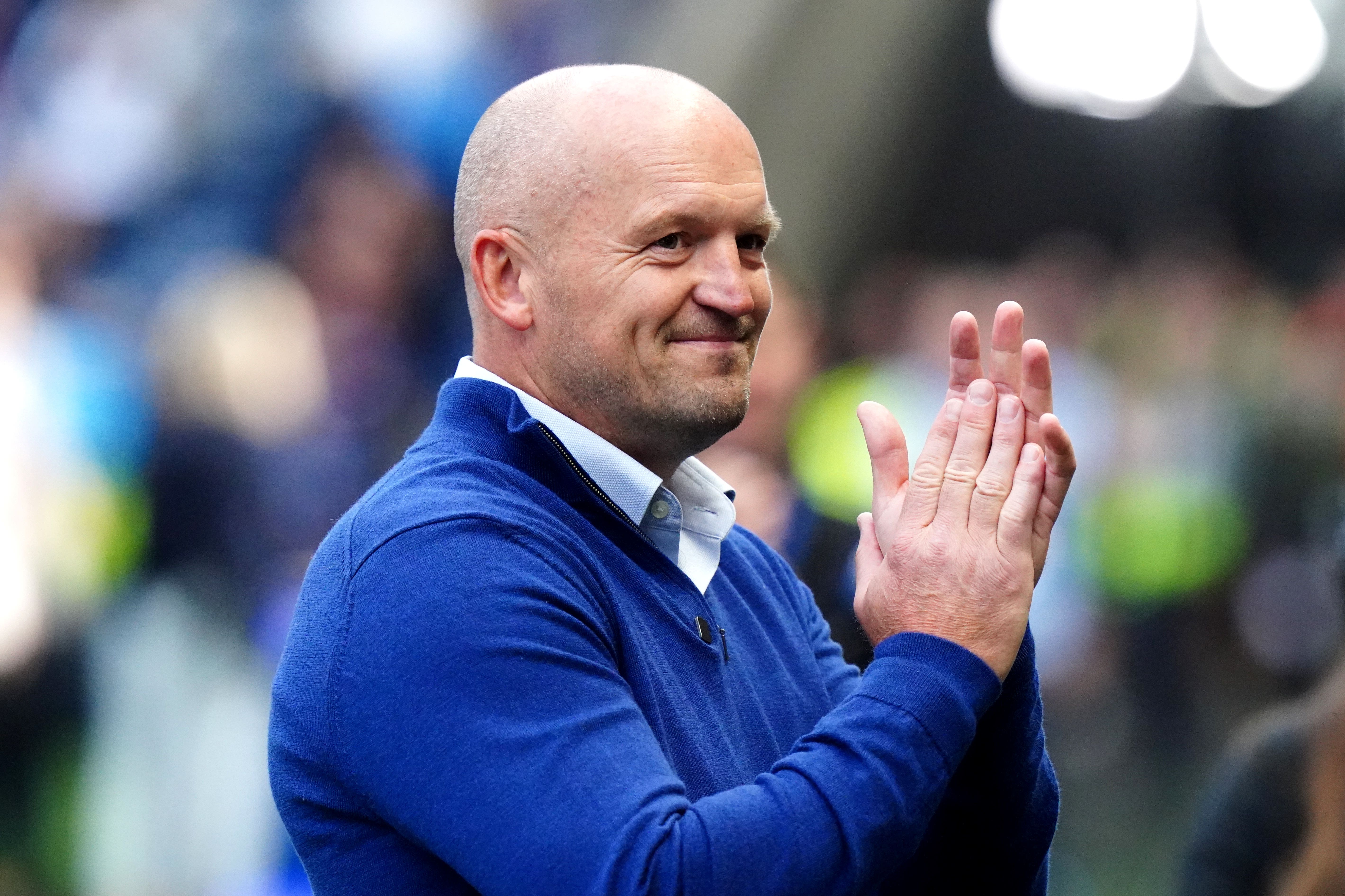 Gregor Townsend hopes to inspire the Scottish public at the World Cup (Jane Barlow/PA)
