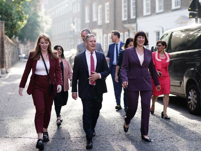 <p>Keir Starmer’s new shadow cabinet</p>