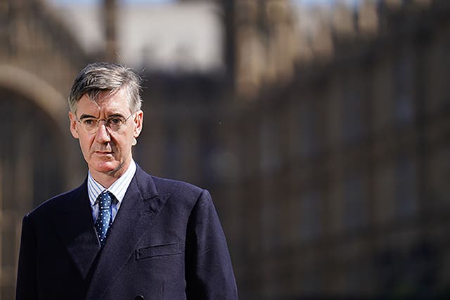 Conservative MP Jacob Rees-Mogg was among a group of Tories who pressed ministers to avoid putting ‘undue burdens’ on people while reforming the energy sector (James Manning/PA)
