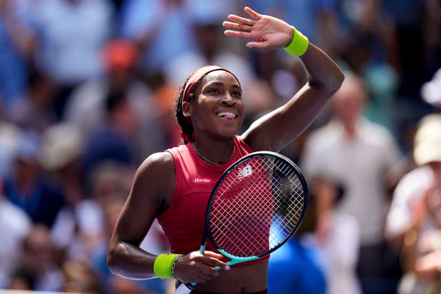 <p>Coco Gauff is into the US Open semi-finals </p>