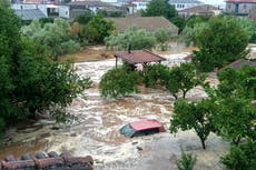 At least 5 people die as severe rainstorms trigger flooding in Greece, Turkey and Bulgaria