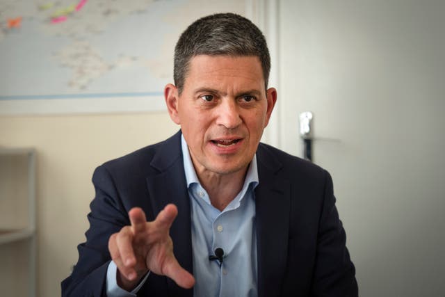 <p>David Miliband, the former foreign secretary, who served under Tony Blair and Gordon Brown, said the UK’s wealth, military assets and reputation have all declined relative to other countries in the past decade </p>
