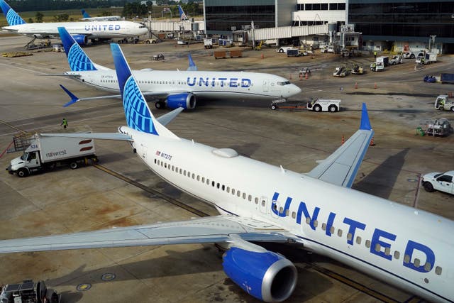 United Airlines Flights Stopped