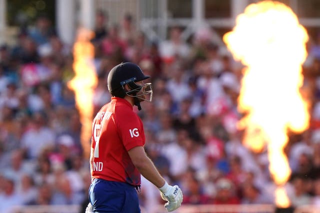 Jonny Bairstow brought the fireworks for England (Tim Goode/PA)