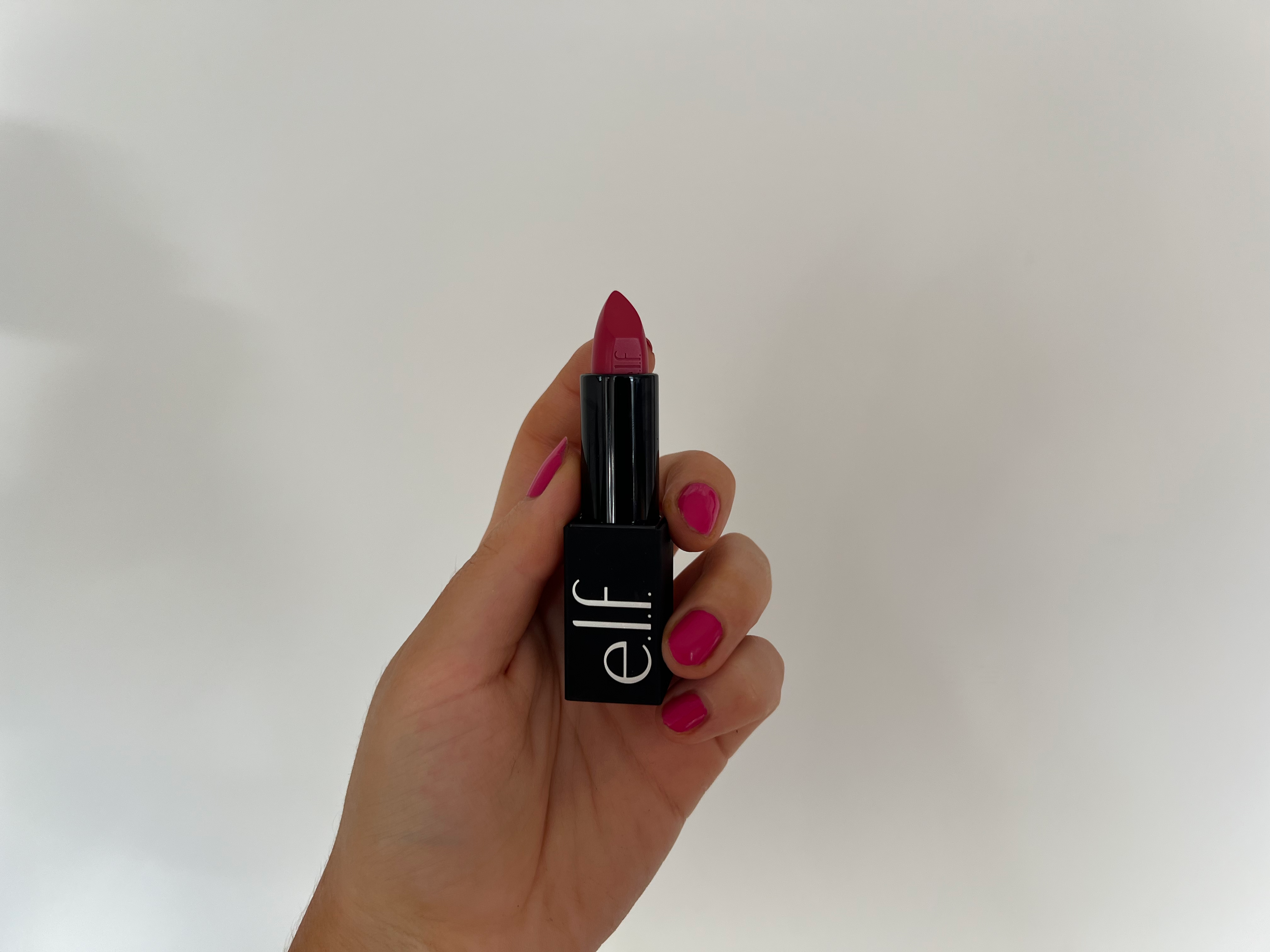 Elf O face satin lipstick review