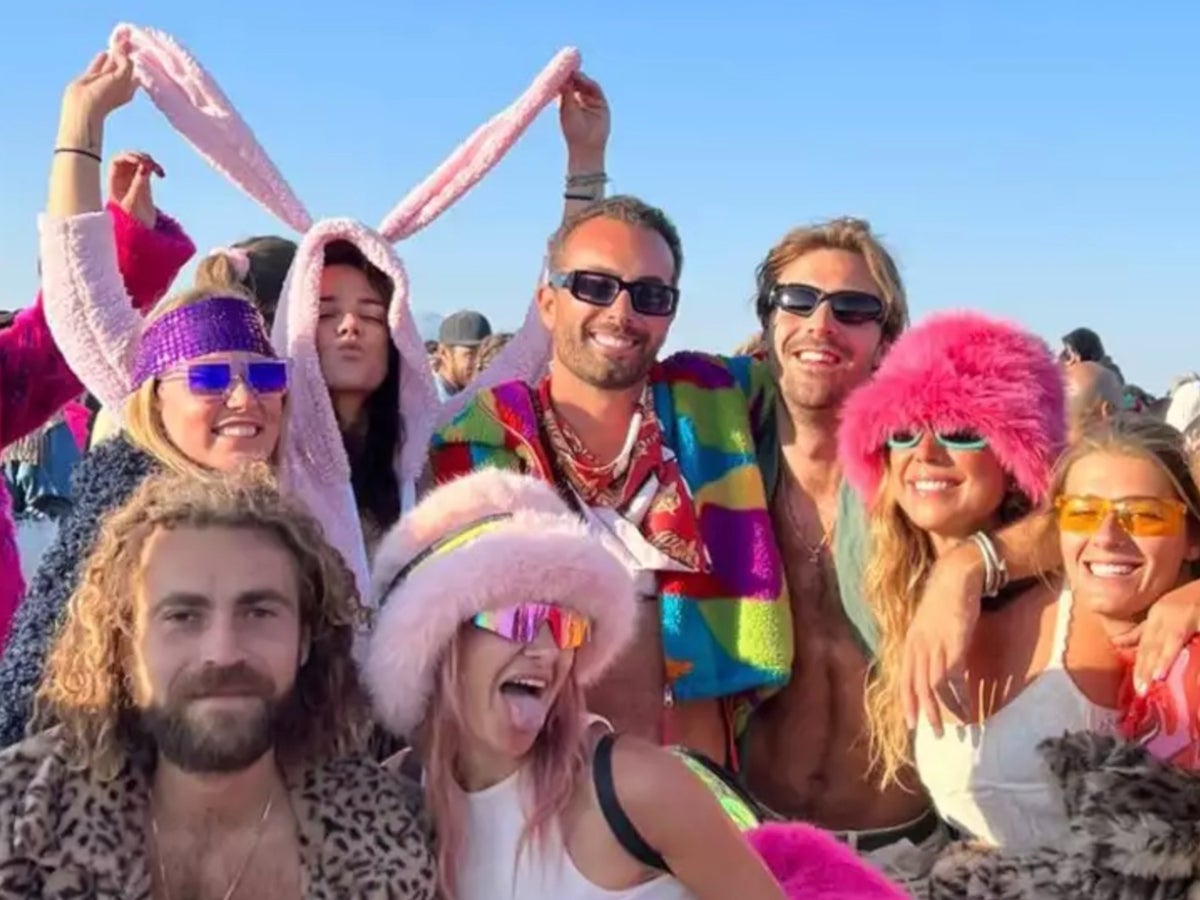 Princess Stephanie of Monaco’s daughter Pauline documents exit from Burning Man amid rain