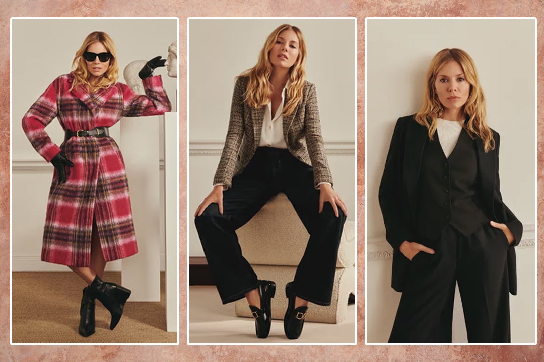 Sienna Miller X M&S has landed for your autumn wardrobe