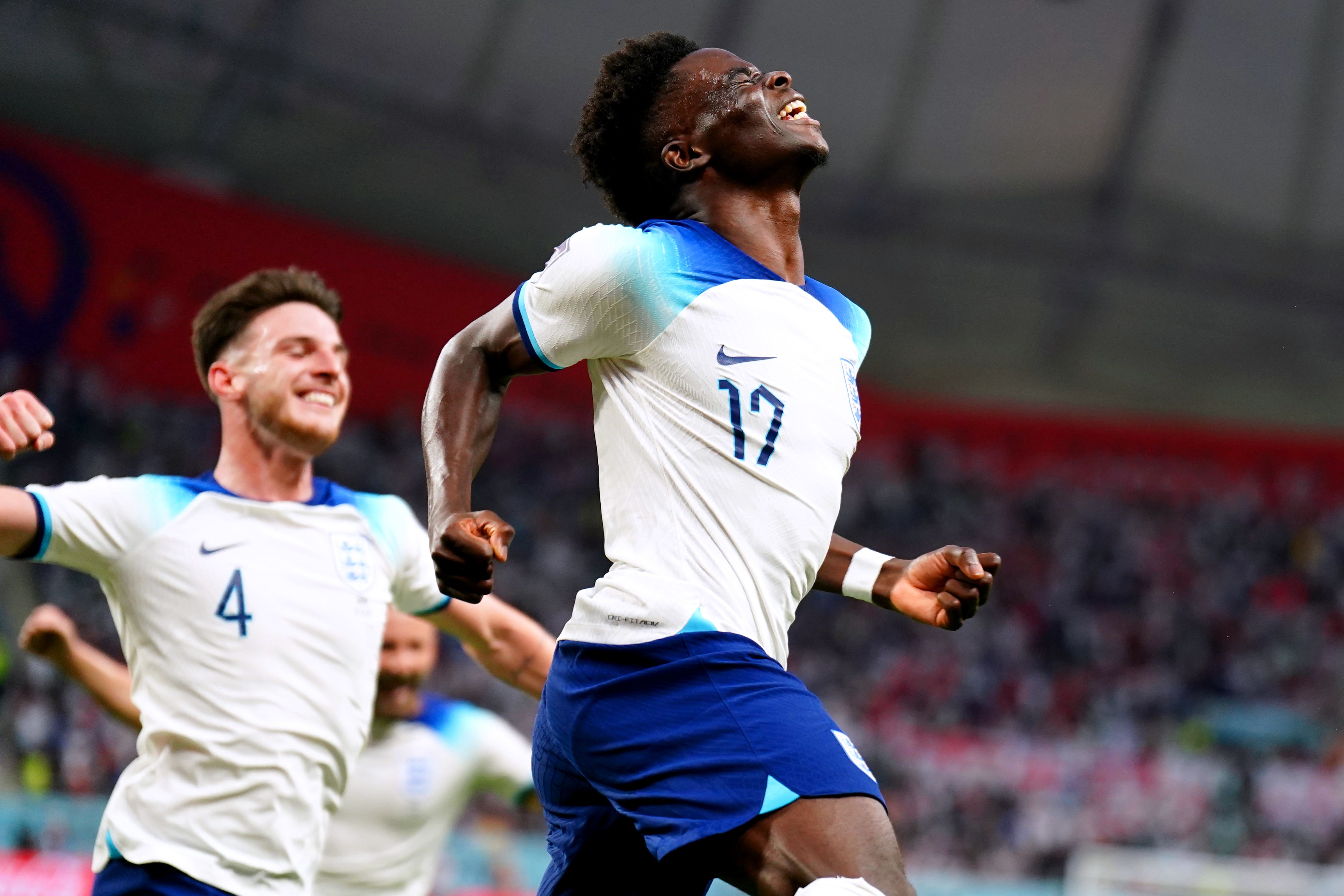 Bukayo Saka had a memorable year for club and country (Mike Egerton/PA)