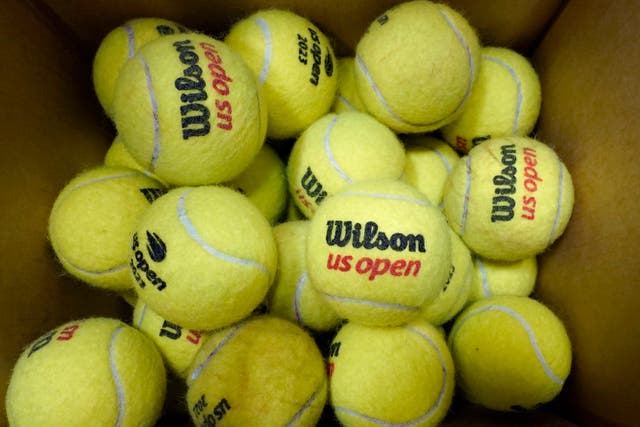 US Open Tennis Ball Wasteland