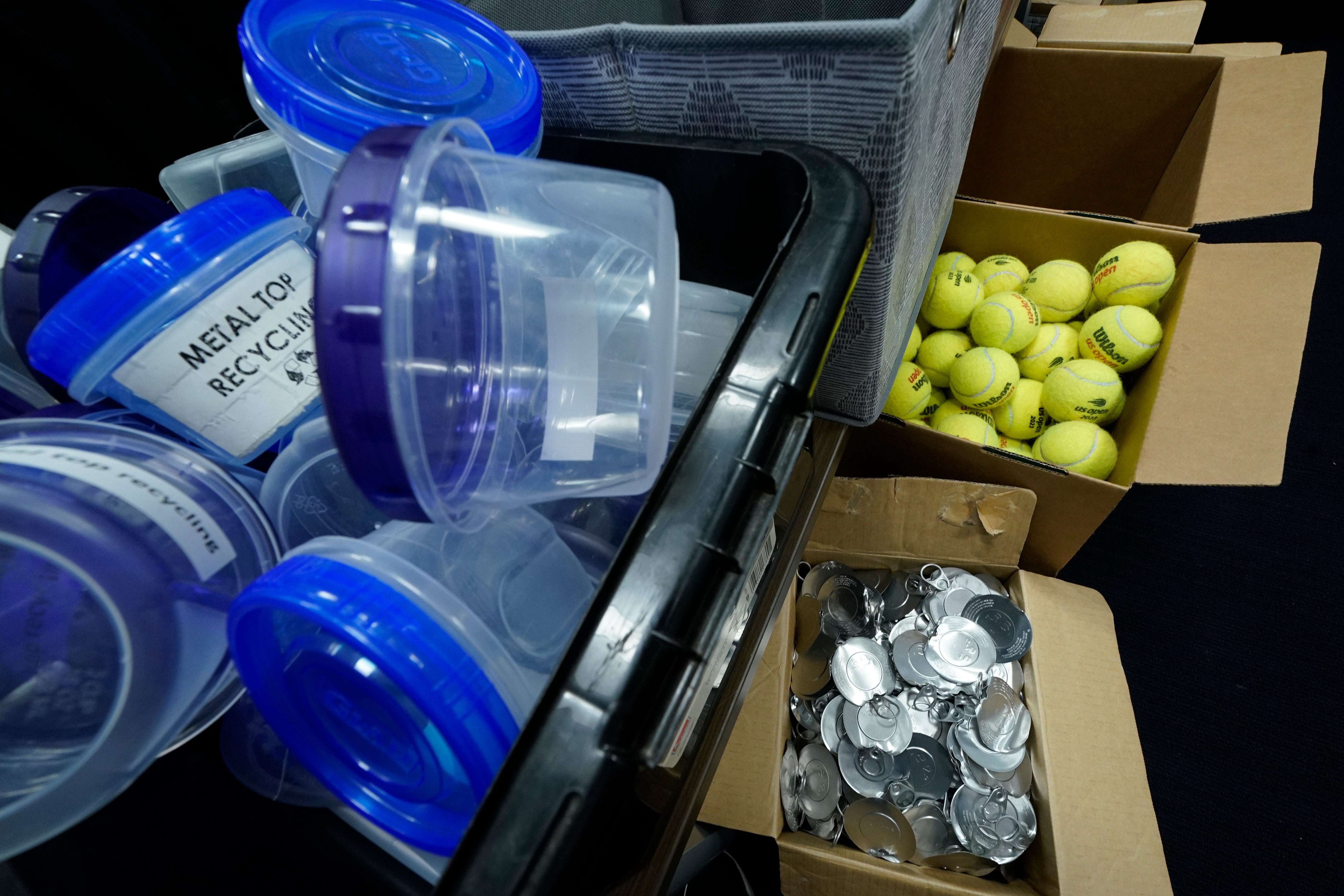 US Open Tennis Ball Wasteland