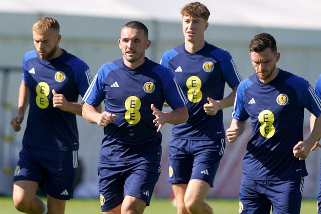 Scotland are on the verge of securing a place at Euro 2024 (Andrew Milligan/PA)