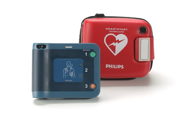 Image of a defibrillator unit (Komotion/Landreth Studios/PA)