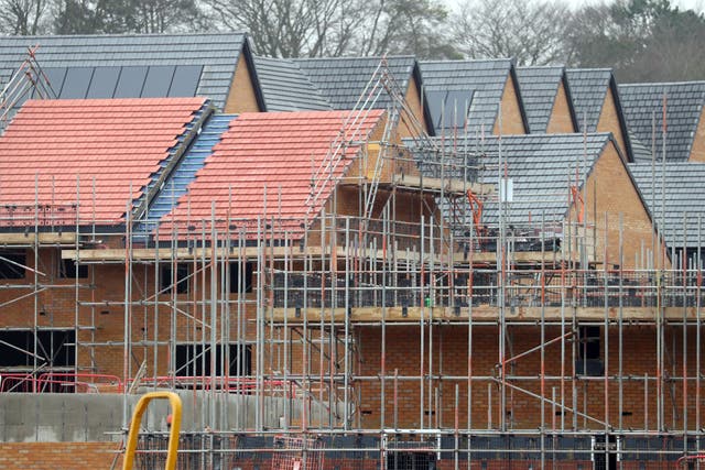 An abortive attempt to change the Levelling-up and Regeneration Bill regarding housebuilding was spearheaded by two Conservative former Cabinet ministers (Andrew Matthews/PA)