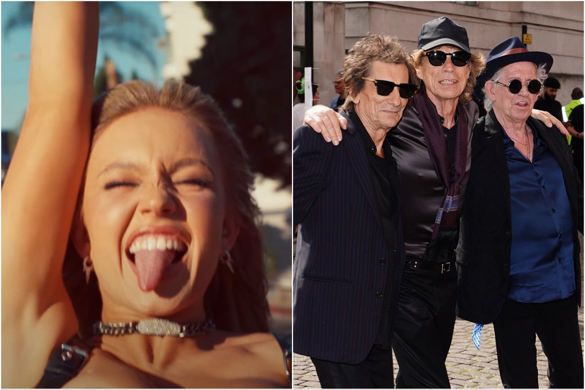 The Rolling Stones unveil new single ‘Angry’ with Sydney Sweeney music video at Hackney Diamonds launch