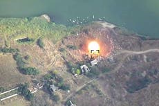 Ukraine destroys ‘Russian-occupied warehouse’ in drone strike