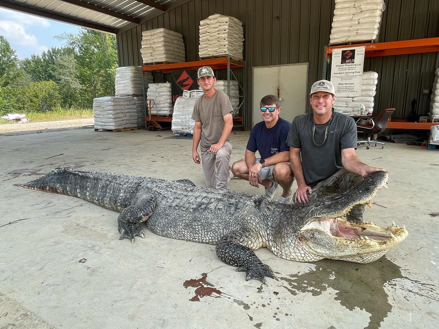 A new state record was broken by this huge beast, MSWFP confirms