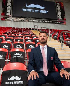 Mental health campaign empty’s football stadium seats to remind people to check in on friends