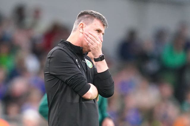 Republic of Ireland manager Stephen Kenny has decisions to make ahead of Thursday night’s Euro 2024 qualifier against France (Niall Carson/PA)