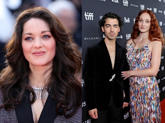 <p>Eagle-eyed fans quickly noticed Cotillard’s emphatic response to Jonas and Turner’s split</p>