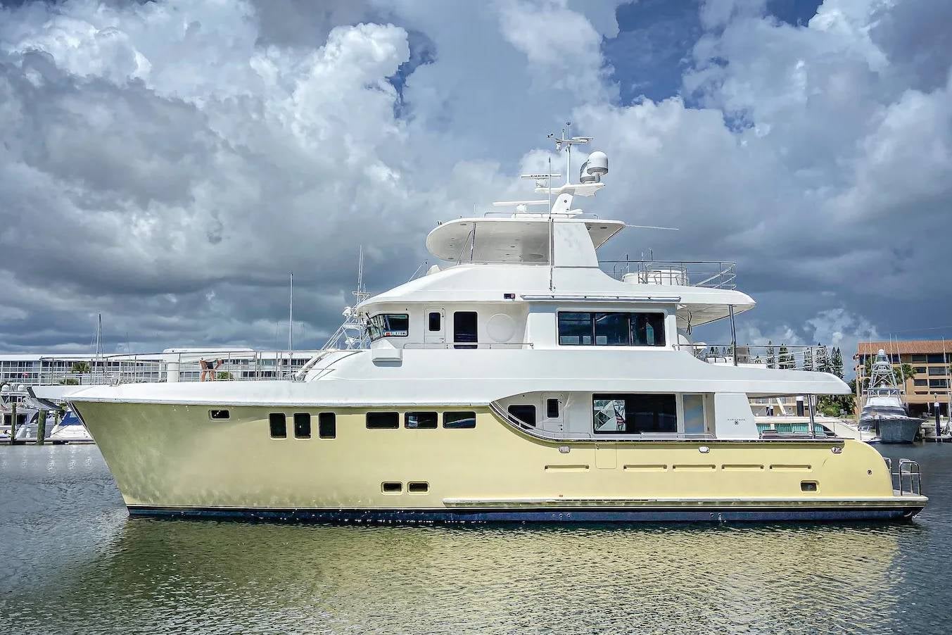A doctor was arrested after police found guns, drugs and prostitutes aboard a 70ft motor yacht anchored at a small island of Massachusetts.