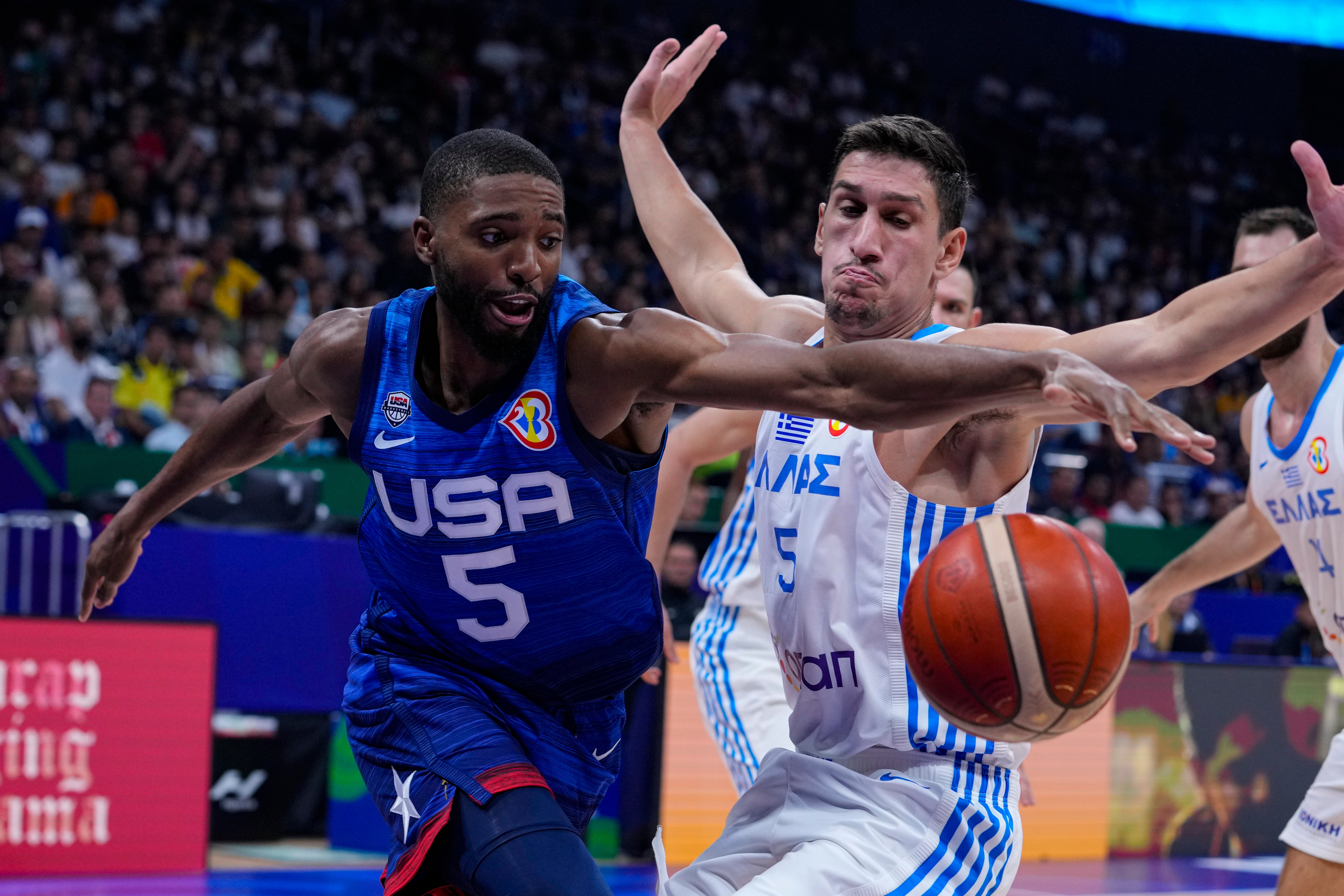 APTOPIX World Cup Greece US Basketball