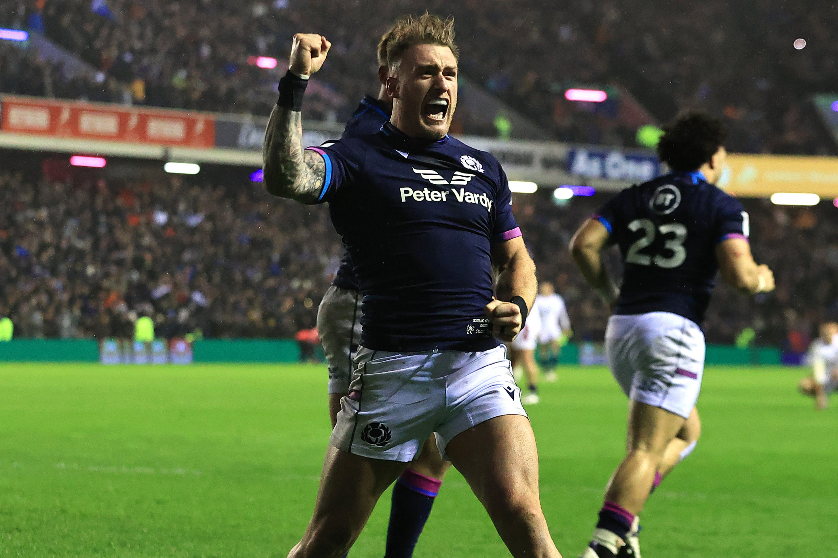 <p>Stuart Hogg will be a columnist for The Independent during the World Cup </p>