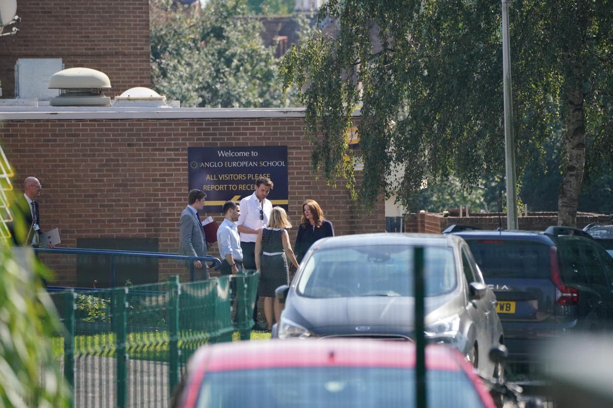 Gillian Keegan visits school after criticising &lsquo;sensationalist&rsquo; concrete queries