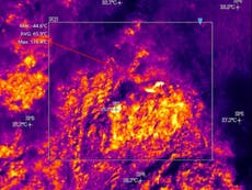 Children suffering nosebleeds from ‘living hell’ fires spewing over London