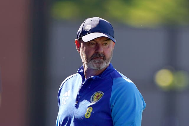 Scotland manager Steve Clarke getting ready for Cyprus (Andrew Milligan/PA)