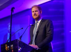 Prince Harry meets winners at WellChild Awards