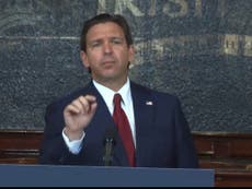 Ron DeSantis warns Florida residents under 65 not to get Covid booster shot – against CDC guidance