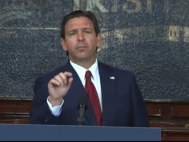 <p>The administration of Florida Governor Ron DeSantis will not recommend Covid vaccines to people under 65. </p>