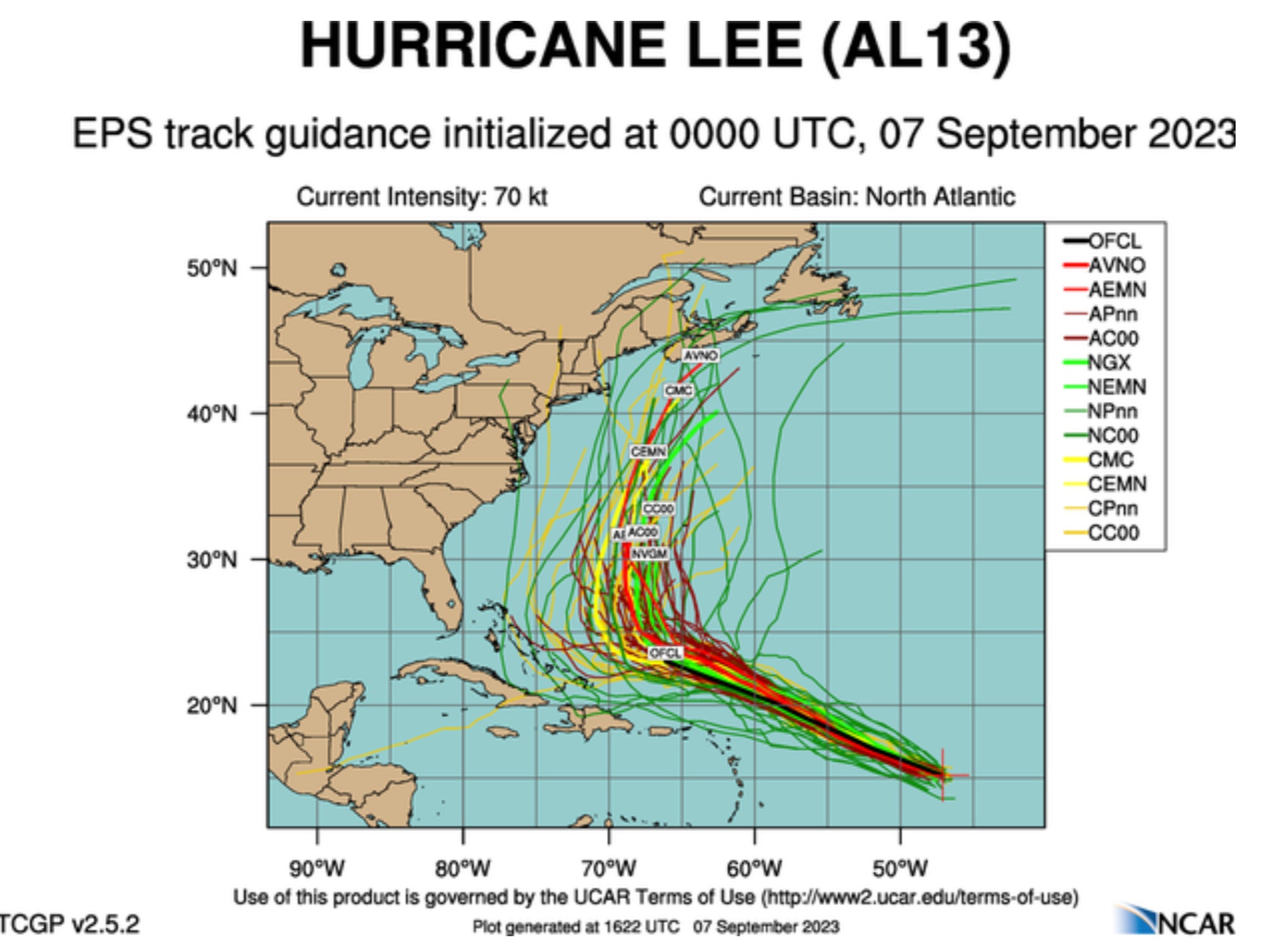 Tracking Hurricane Lee What is the path of the monster storm? The