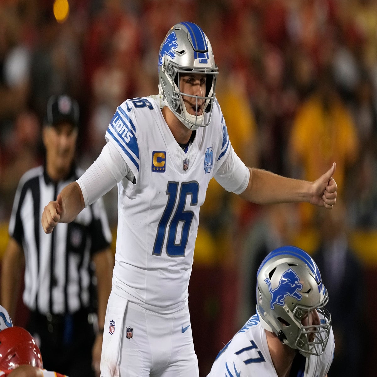 Detroit Lions spoil Chiefs' celebration of Super Bowl title by