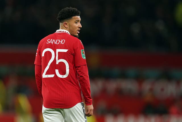 Jadon Sancho will not move to a Saudi side after their transfer deadline passed (Martin Rickett/PA)