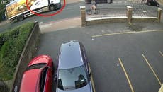 CCTV shows lorry terror suspect Daniel Khalife thought to be hiding under driving down busy London road