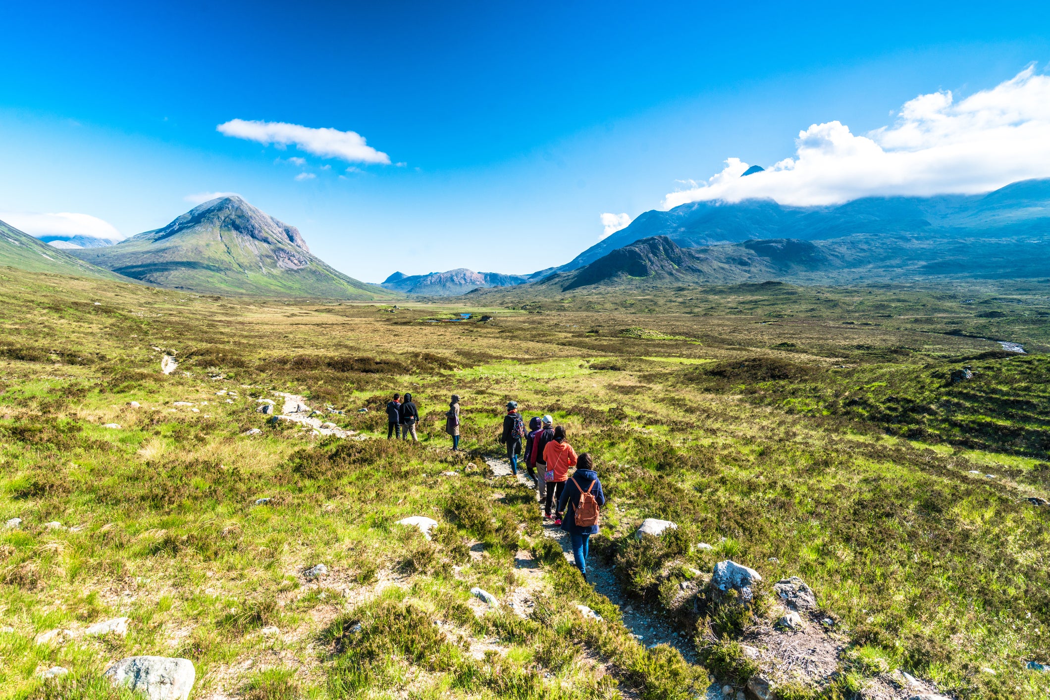Hike through the spectacular scenery of the UK’s northernmost country