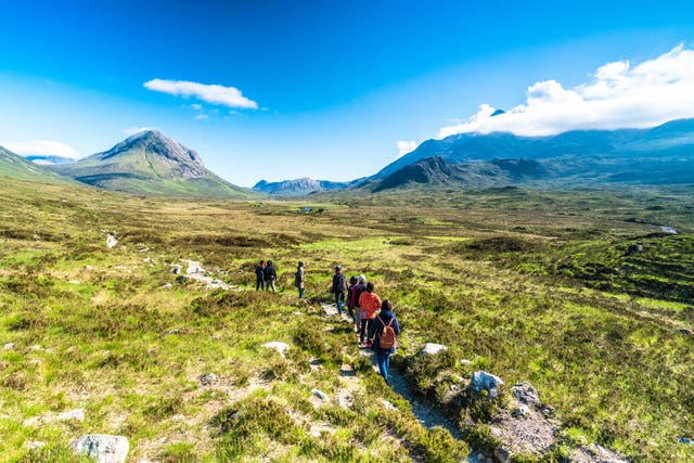 <p>Hike through the spectacular scenery of the UK’s northernmost country  </p>