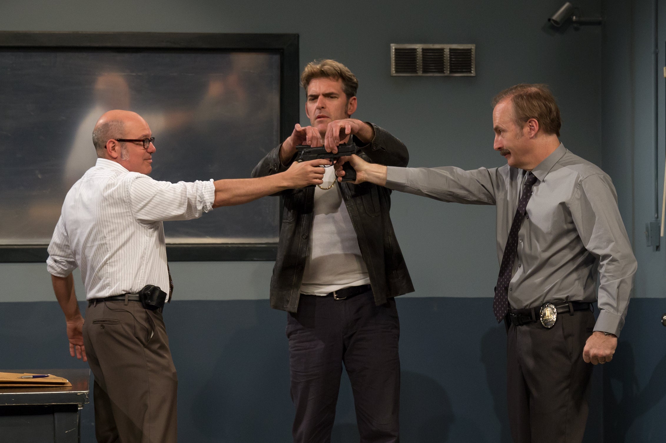 The show might go on: Cross, Jay Johnston and Bob Odenkirk in ‘W/ Bob & David'