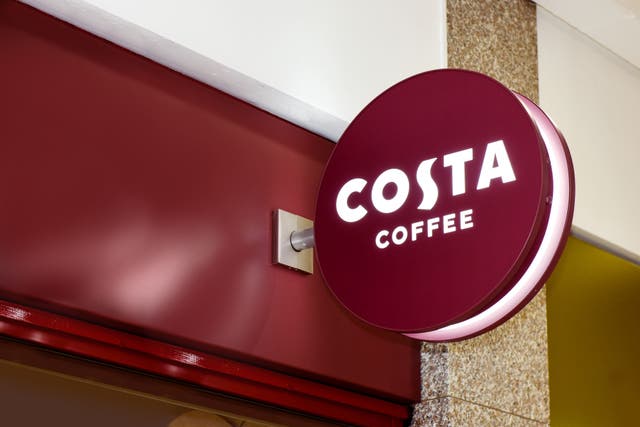 Costa Coffee has recalled four products in relation to concerns over ‘small stones’ (Costa Coffee/PA)
