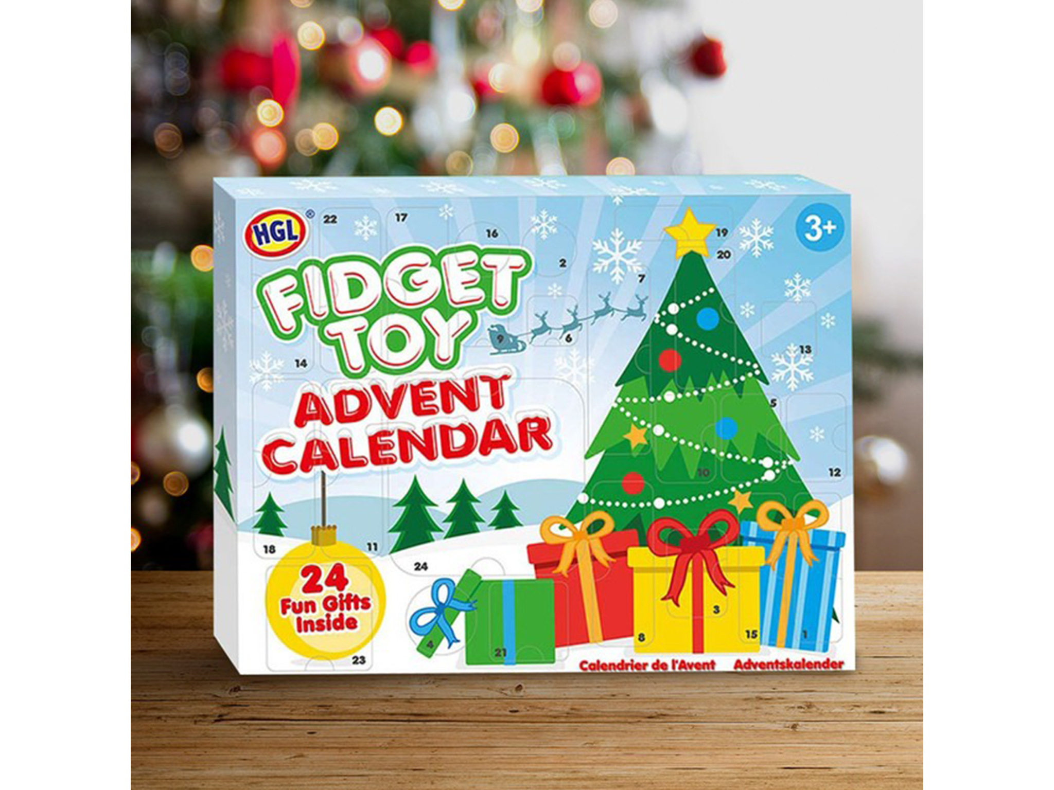 Fidget toy advent calendar